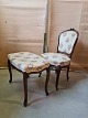 Stol og skammel Kr. 1300,-